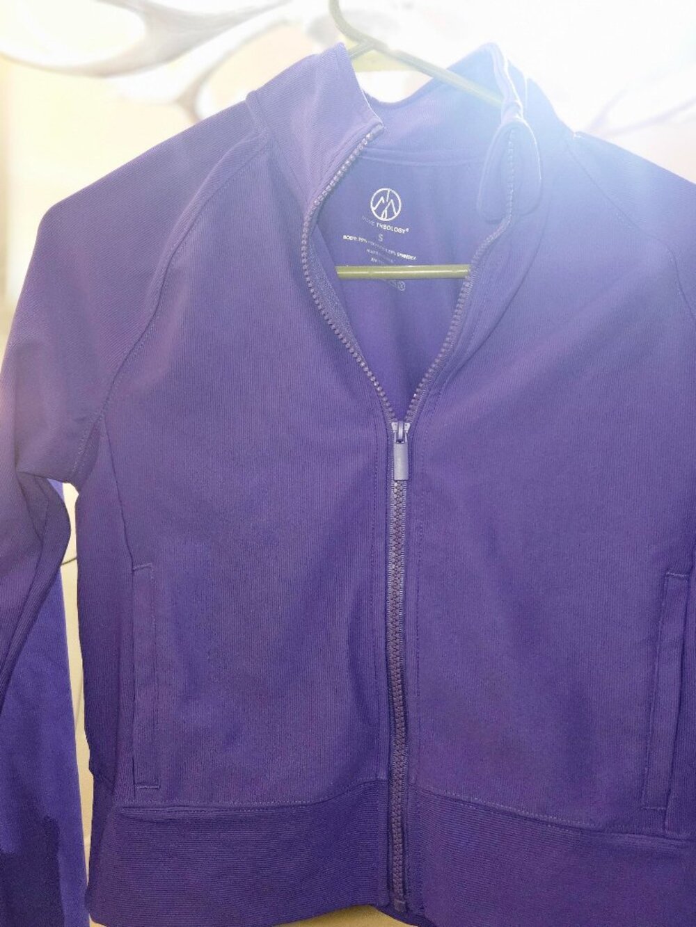 crop athletic jacket